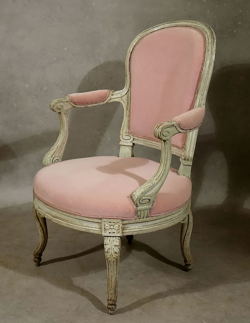 Fauteuil a pieds en console Transition par Jacob